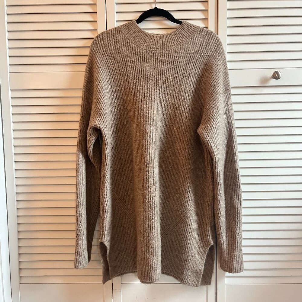 Like New! Brown Oversized Knit Sweater